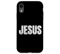 Jésus en 80 Langues sur Fond Blanc Coque pour iPhone XR