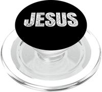 Jésus en 80 Langues sur Fond Blanc PopSockets PopGrip pour MagSafe