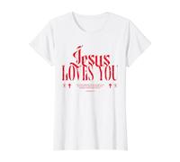 Jésus en détresse Vous Aime, Jésus ne Manque jamais, chrétien T-Shirt Graphique avec Valeur