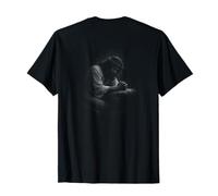 Jésus en prière à Gethsémani Christian Faith Backprint T-Shirt