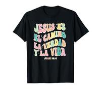 Jesus ES el Camino la Verdad y La Vida Chrétien Espagnol T-Shirt