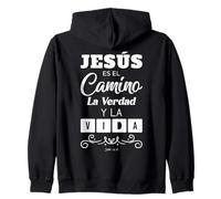Jesus ES el Camino la Verdad y La Vida, Christian Quote Sweat à Capuche