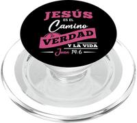 Jesús ES el Camino, la verdad y la Vida. PopSockets PopGrip pour MagSafe