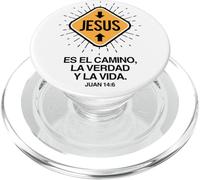 Jesús ES el Camino, la Verdad y la Vida. PopSockets PopGrip pour MagSafe