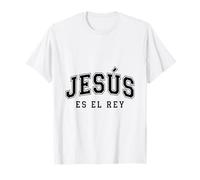 Jesus ES El Re'y Cristiana Fe Religiosa Regalo T-Shirt