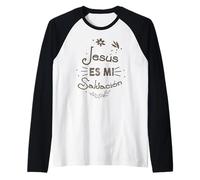 Jesús ES Mi Salvación, Christian Spanish Religious Latinx Manche Raglan