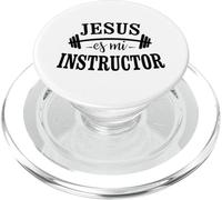 Jesús ES tu Protector, Believer Faith God Cross Quotes PopSockets PopGrip pour MagSafe