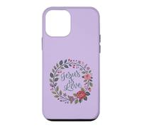 Jésus est Amour chrétien avec Couronne Coque pour iPhone 12 Mini