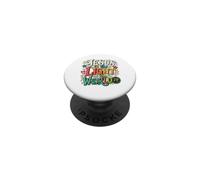 Jésus est la lumière du Monde Jean 8:12 PopSockets PopGrip Adhésif