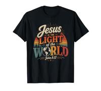 Jésus est la lumière du Monde Jean 8:12 T-Shirt