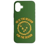 Jésus est la Raison de la Saison Christian Merry Christmas Coque pour iPhone 16 Plus