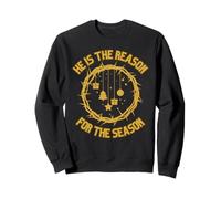 Jésus est la Raison de la Saison Christian Merry Christmas Sweatshirt