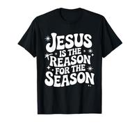 Jésus est la Raison de la Saison Retro Christmas T-Shirt