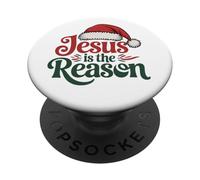 Jésus est la Raison PopSockets PopGrip Adhésif