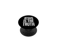 Jésus est la vérité : Adoration chrétienne et louange Noël PopSockets PopGrip Adhésif