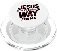 Jésus Est Le Chemin Jean 14:6 Actif PopSockets PopGrip pour MagSafe