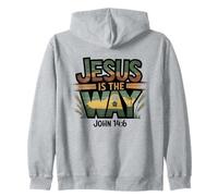 Jésus Est Le Chemin Jean 14:6 Espoir Sweat à Capuche