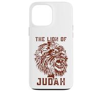 Jésus est Le Lion de Juda de la Genèse à l'Apocalypse Coque pour iPhone 13 Pro Max