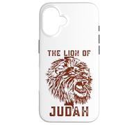 Jésus est Le Lion de Juda de la Genèse à l'Apocalypse Coque pour iPhone 16