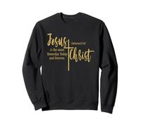 Jésus est Le même Hier, Aujourd'hui et éternellement Écriture Sweatshirt