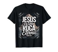 Jésus est Le Rocher éternel - Ésaïe 26:4 Chrétien Espagnol T-Shirt