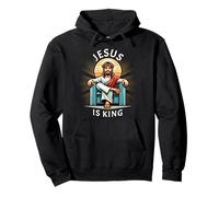 Jésus est le roi de la foi chrétienne Sweat à Capuche