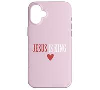 Jésus est Le Roi des Rois, Seigneur des Seigneurs, Apocalypse 19, 16 Coque pour iPhone 16 Plus
