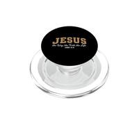 Jésus est Le Seul Chemin La vérité La Vie Jean 14:6 Christian PopSockets PopGrip pour MagSafe