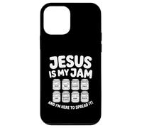 Jésus est ma Confiture et Je suis Ici pour Diffuser la Bible chrétienne Coque pour iPhone 12 Mini