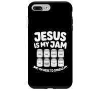 Jésus est ma Confiture et Je suis Ici pour Diffuser la Bible chrétienne Coque pour iPhone 7 Plus/8 Plus