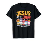 Jésus est ma Confiture et Je suis Ici pour Diffuser Un Verset de la Bible chrétienne T-Shirt