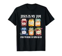Jésus est ma Confiture et Je suis Ici pour Diffuser Un Verset de la Bible chrétienne T-Shirt