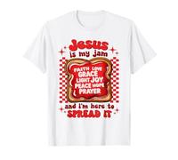 Jésus est ma Confiture et Je suis là pour la Diffuser Christian Funny T-Shirt