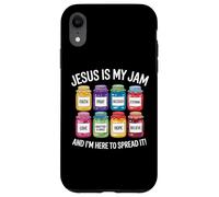 Jésus est ma Confiture et Je suis là pour la Diffuser en Tant Que chrétien Coque pour iPhone XR
