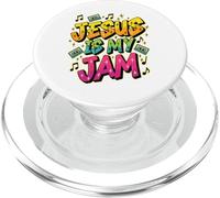 Jésus est ma Confiture et Je suis là pour la Diffuser en Tant Que chrétien PopSockets PopGrip pour MagSafe