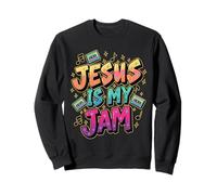 Jésus est ma Confiture et Je suis là pour la Diffuser en Tant Que chrétien Sweatshirt