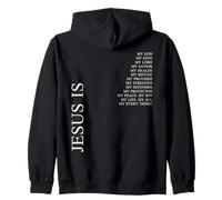 Jésus est ma Foi chrétienne Minimale Sweat à Capuche