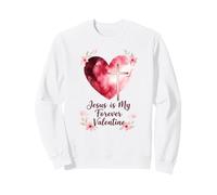 Jésus est ma Foi chrétienne pour Toujours, Mon cœur d'amour Sweatshirt