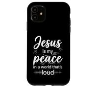 Jésus est ma Paix, Foi chrétienne Coque pour iPhone 11
