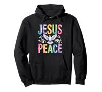 Jésus est ma Paix, ma Foi chrétienne et Mon Amour Sweat à Capuche