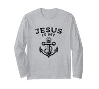 Jésus est Mon Ancre, inspiré par la Foi chrétienne Manche Longue