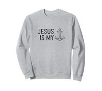 Jésus est Mon Ancre, Yacht, Bateau, croisière à la Voile, Simple Sweatshirt