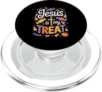 Jésus Est Mon Bonheur Chrétien Foi PopSockets PopGrip pour MagSafe