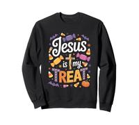 Jésus Est Mon Bonheur Chrétien Foi Sweatshirt