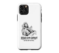 Jésus est Mon copilote Une Conduite chrétienne Amusante Coque pour iPhone 11 Pro
