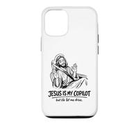 Jésus est Mon copilote Une Conduite chrétienne Amusante Coque pour iPhone 12/12 Pro