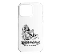 Jésus est Mon copilote Une Conduite chrétienne Amusante Coque pour iPhone 16 Pro