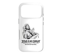 Jésus est Mon copilote Une Conduite chrétienne Amusante Coque pour iPhone 17 Pro