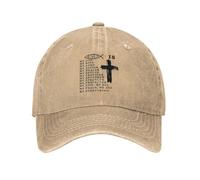 Jésus Est Mon Dieu, Mon Roi, Mon Seigneur, Mon Sauveur. Christianisme Noir Homme Femme Casquette De Baseball Coton Casquette Trucker Respirant Chapeau De Cowboy pour Pêche Camping Hip Pop