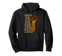 Jésus est mon Dieu, mon Roi, Mon Seigneur, Mon Sauveur, Mon Refuge Sweat à Capuche